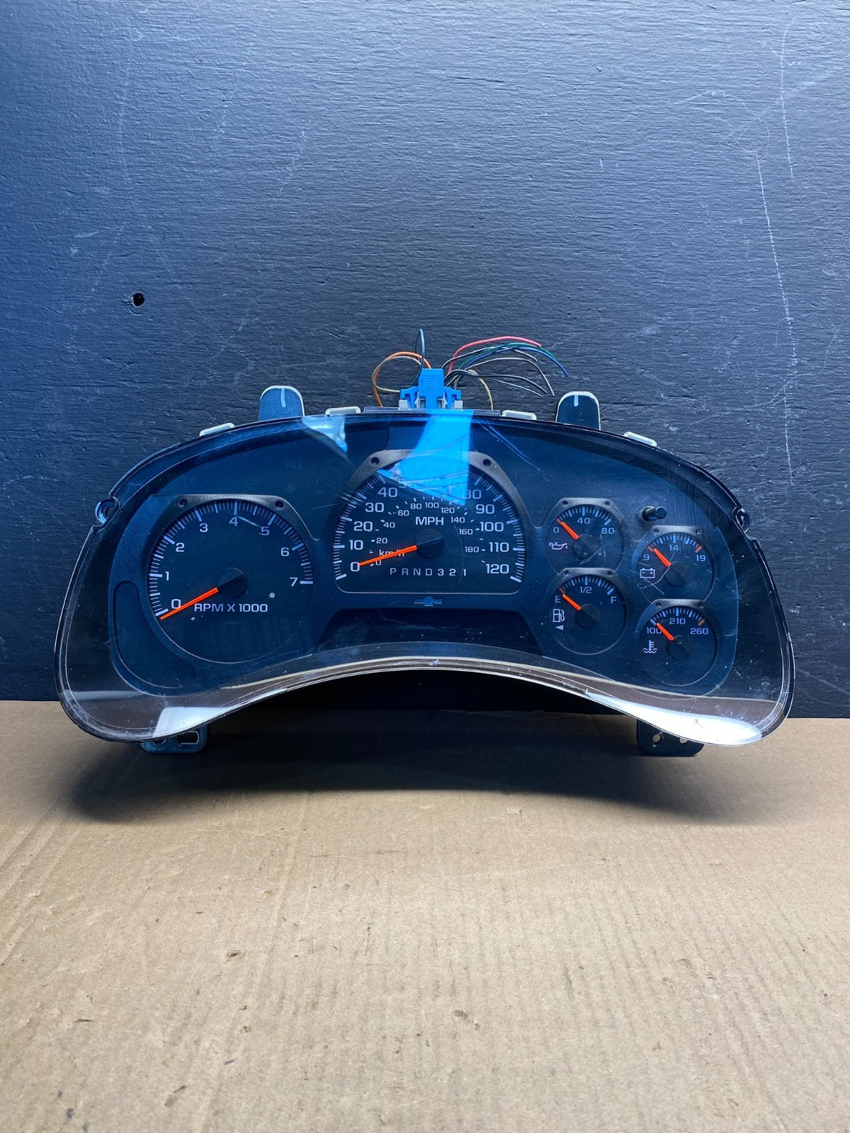 2006 to 2009 Chevrolet Trailblazer Speedometer Cluster Gauge AE7570 DG0