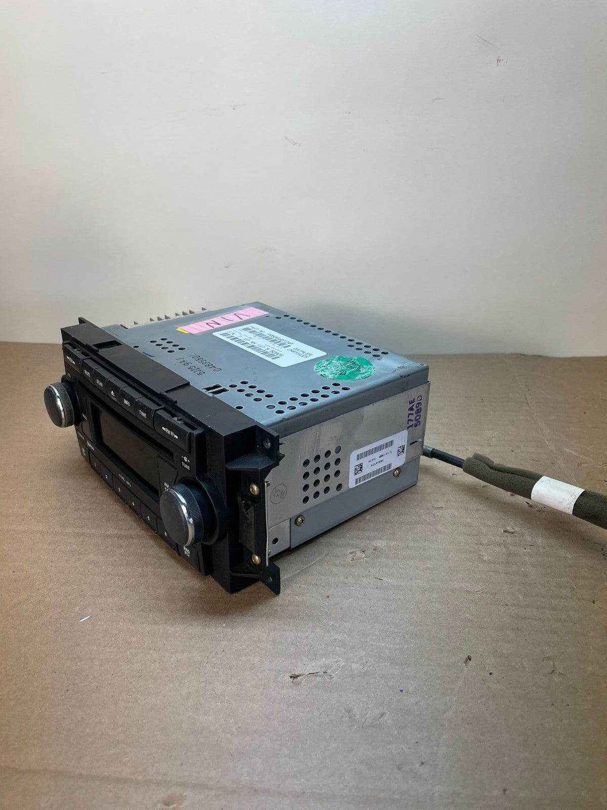 2005 2008 Jeep Dodge Chrysler Screen Display CD Player Satellite Radio AI0560 DG2