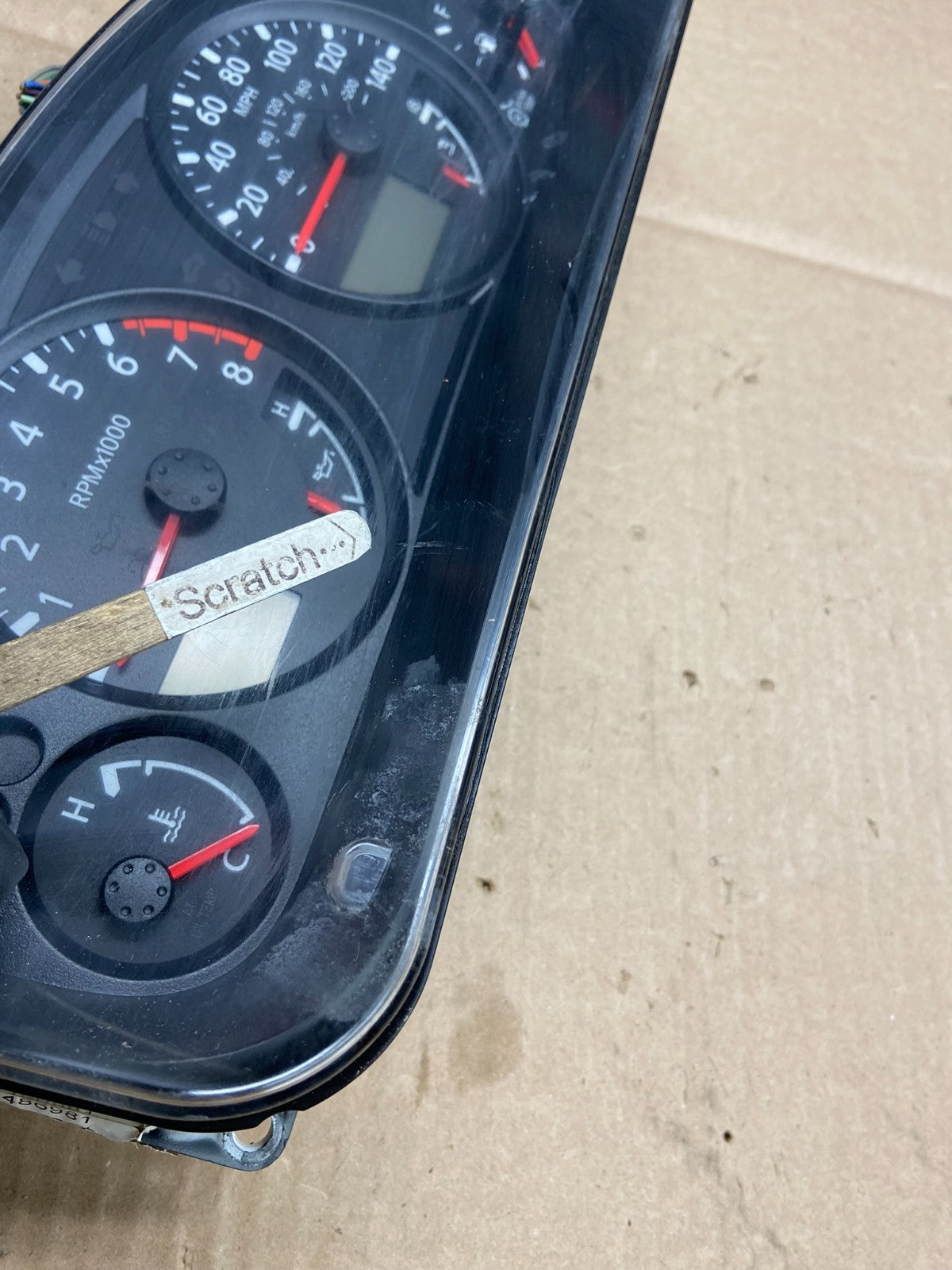 2006-2007 Nissan Pathfinder Xterra Cluster Speedometer Instrument OEM Y2273  DG1