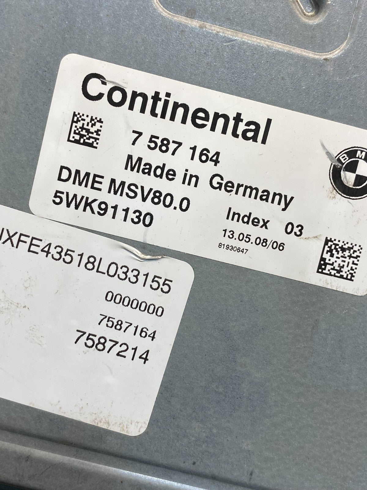 2007 to 2010 Bmw 323i Ecm Ecu Engine Computer AI0297 DW2