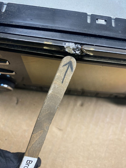 2014 Nissan Versa Radio CD Player Screen Display AM/FM 28185wc0a AE7400 DW1