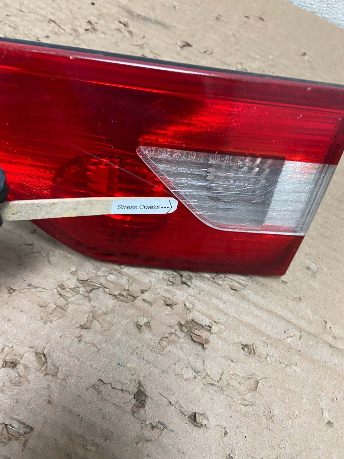 2004 2005 2006 Bmw X3 Right Passenger Rh Inner Tail Light OEM AB1687 DW4