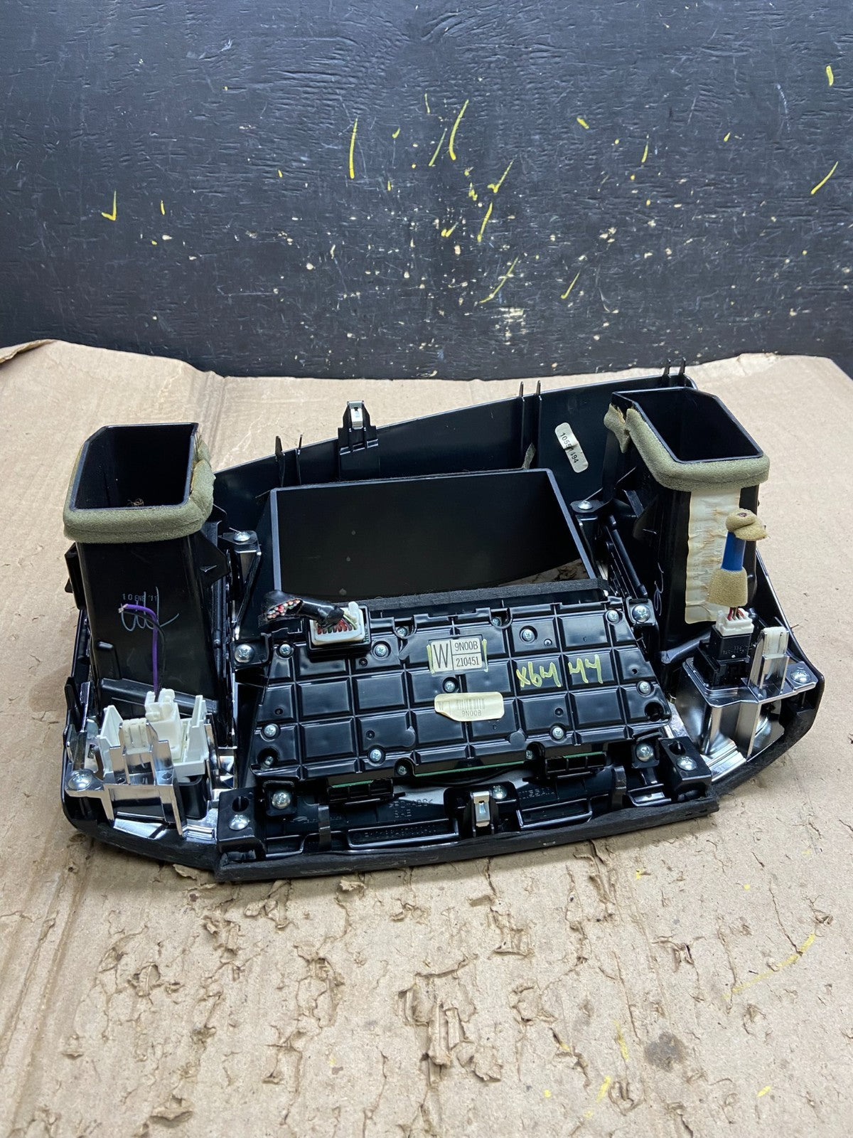 2011-2014 Nissan Maxima Center Console Climate Control Radio Bezel OEM X6444 DG5