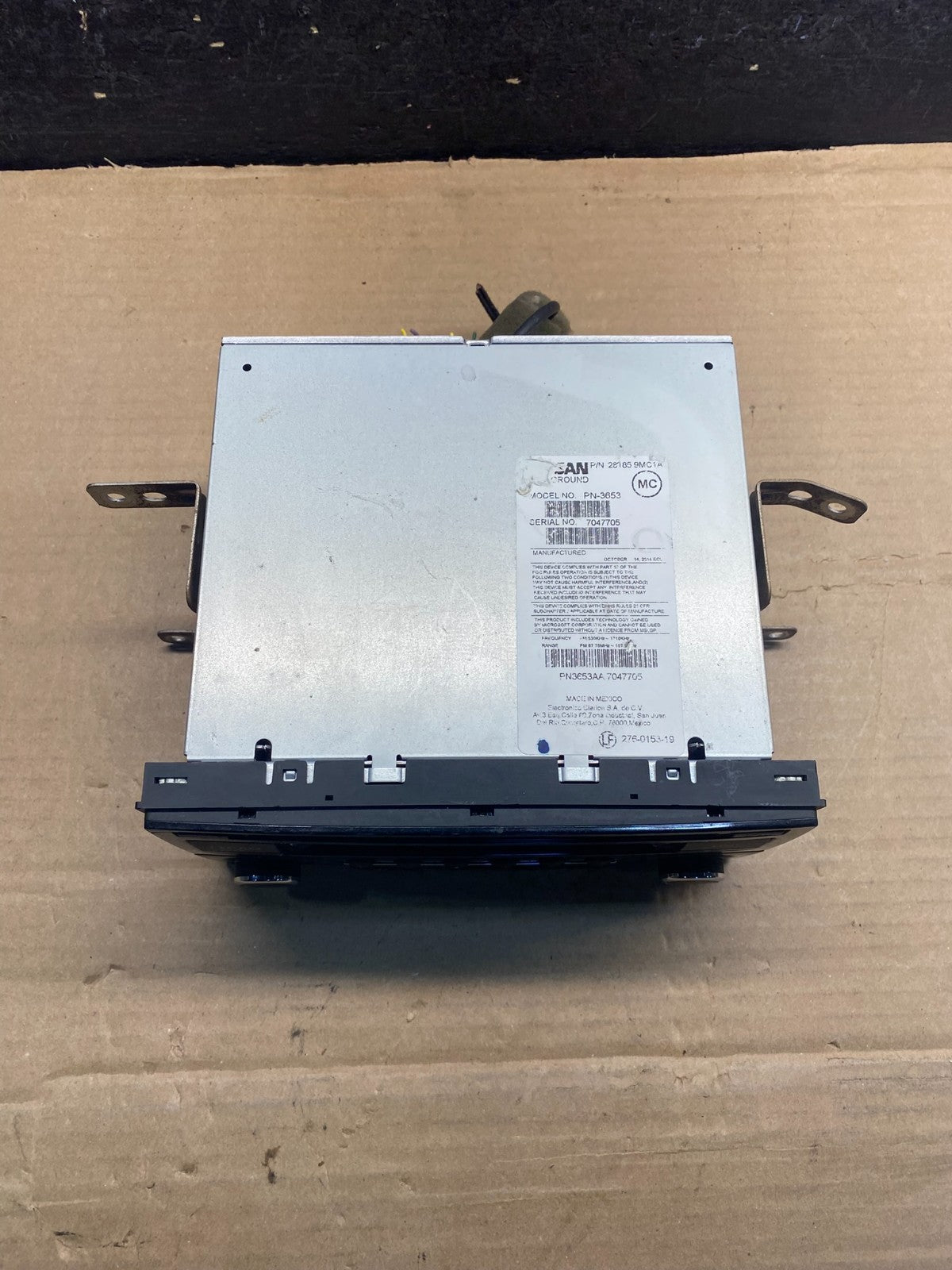 2014 to 2018 Nissan Sentra Versa Radio CD Player AM/FM 28185 9mc1a AF3968 DW3
