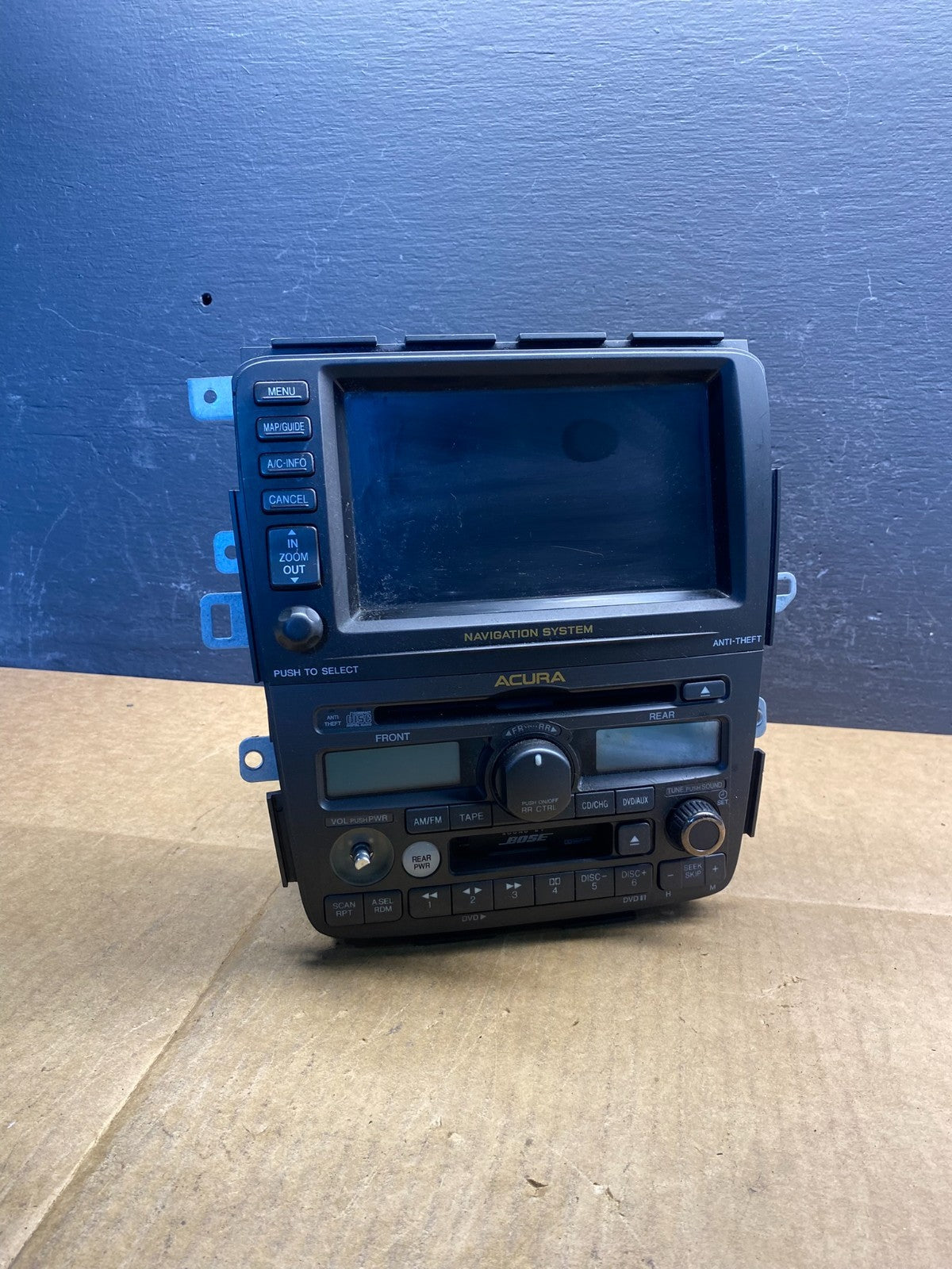 2005 to 2006 Acura Mdx Radio Stereo 6 CD Player Screen Display AD3604 DG0