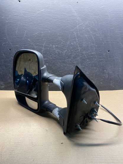 1999 to 2007 Ford F250 F350 F450 Left Driver Door View Mirror AH9653 DW11