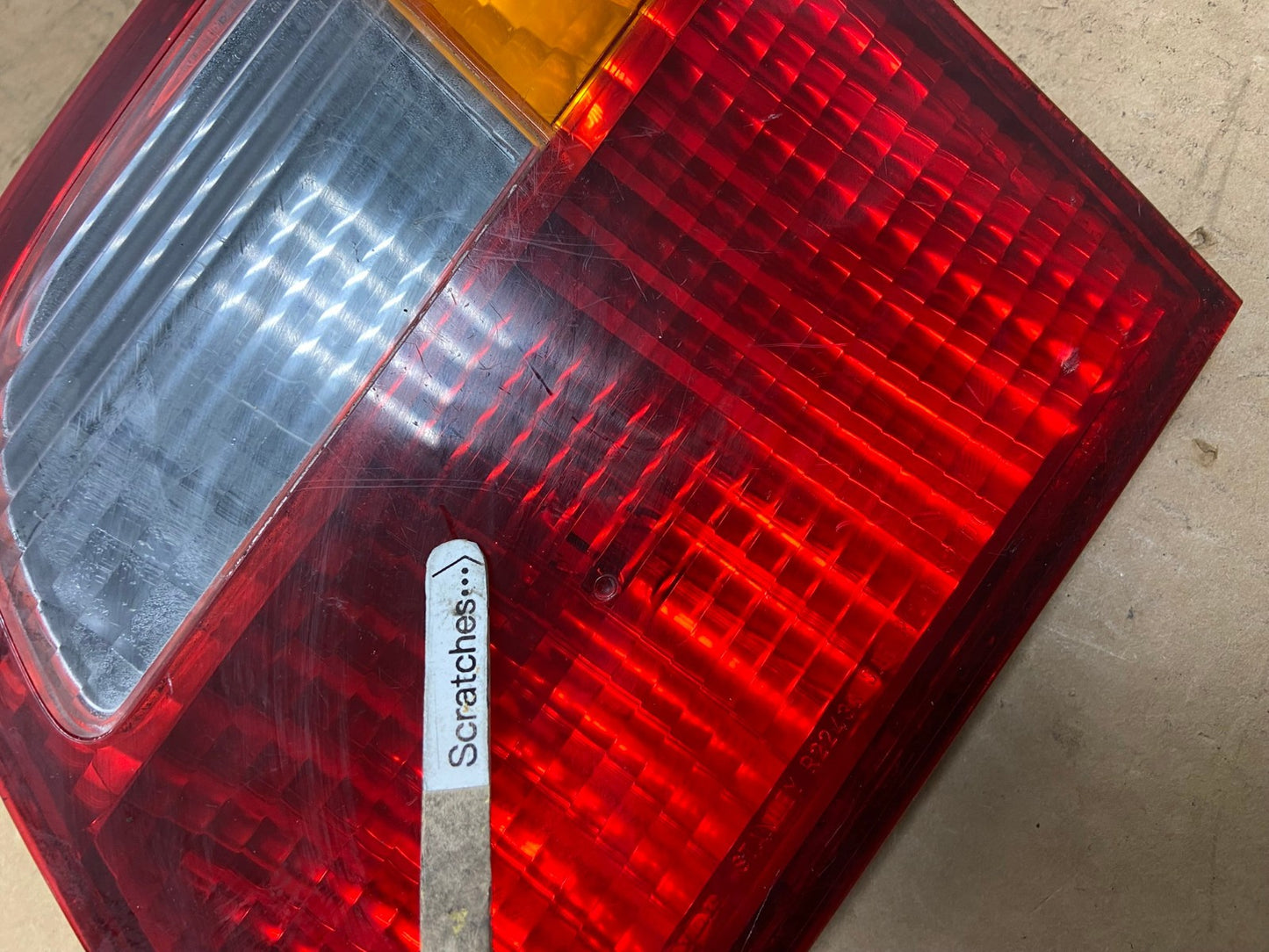 1999 2000 Honda Civic Sedan Right Passenger Side Tail Light Inner AD1295 LK3