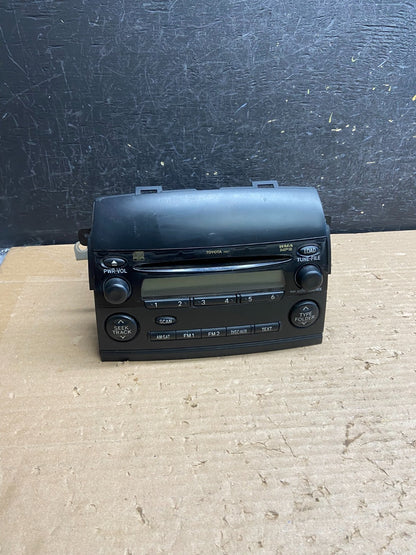 2004 to 2010 Toyota Sienna AM FM CD WMA Mp3 Radio Receiver AG8522 DG0