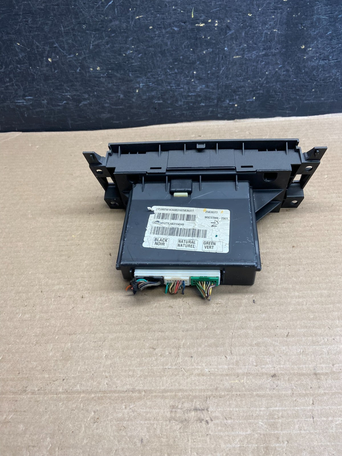 2006 to 2011 Cadillac DTS AC Heater Climate Control Panel AH1456 DG3