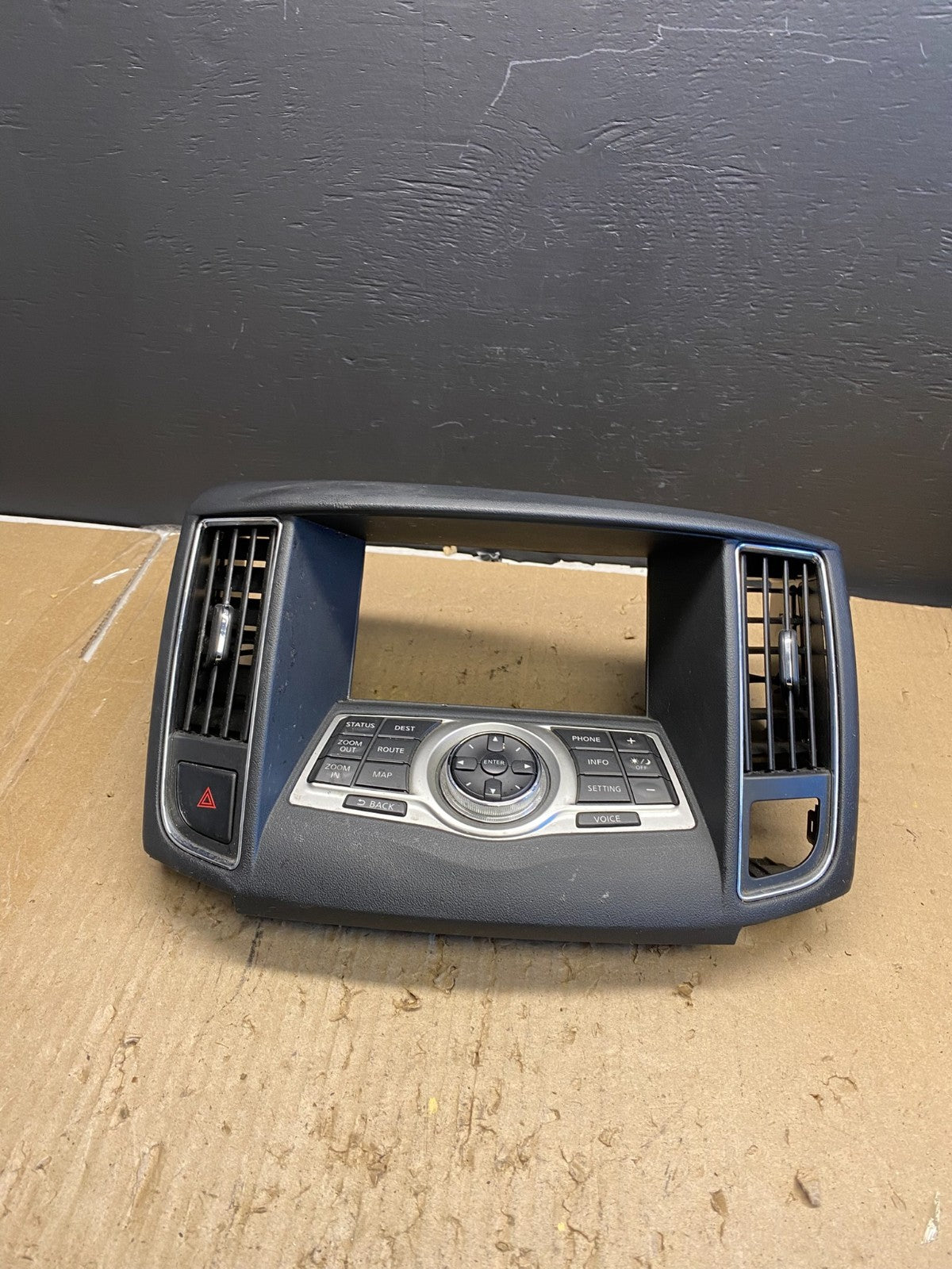 2011 2012 2013 Nissan Maxima Radio Audio Panel Control Bezel Trim  ab5671 DG0
