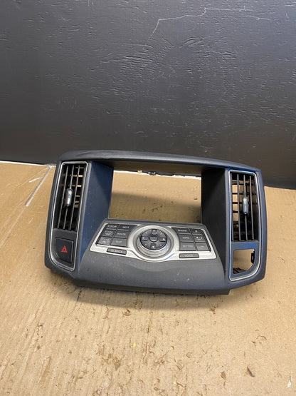 2011 2012 2013 Nissan Maxima Radio Audio Panel Control Bezel Trim  ab5671 DG0