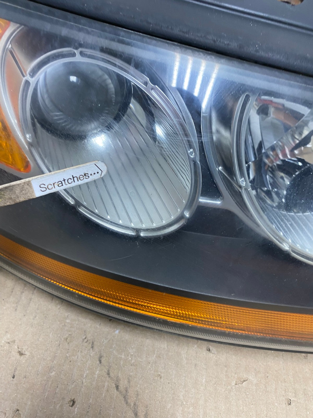 2007 2008 2009 Hyundai Santa Fe Right Passenger Halogen Headlight AE9492 LK3