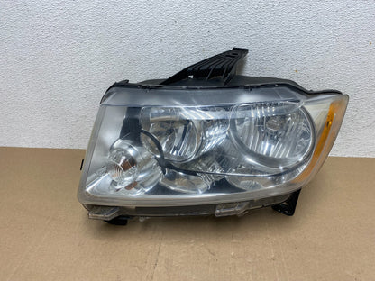 2011 to 2013 Jeep Grand Cherokee Halogen Left Driver Lh Headlight AE6657 DW0