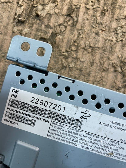 2010 - 2011 Chevrolet Equinox Radio Display Screen Information Dash Oem V5391 DG8