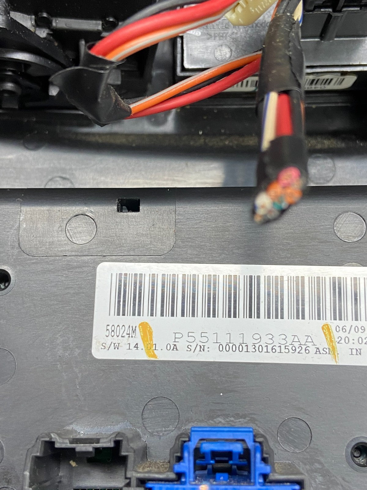 2008-2010 Dodge Grand Caravan  A/C Climate Control Unit Bezel Trim Oem AA4812 DG5