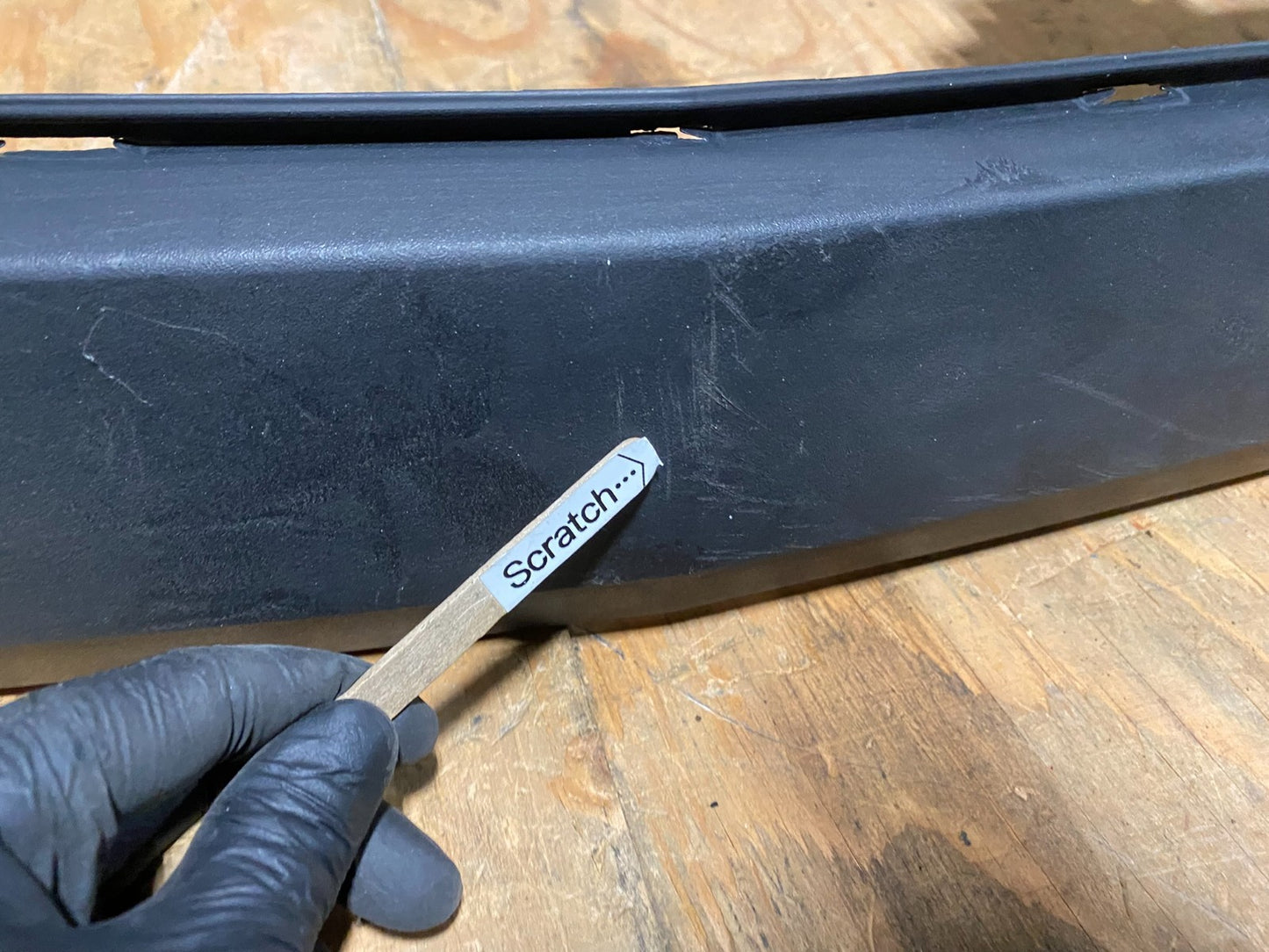 2010 to 2016 Cadillac SRX Textured Rear Bumper Cover W2365 PS5