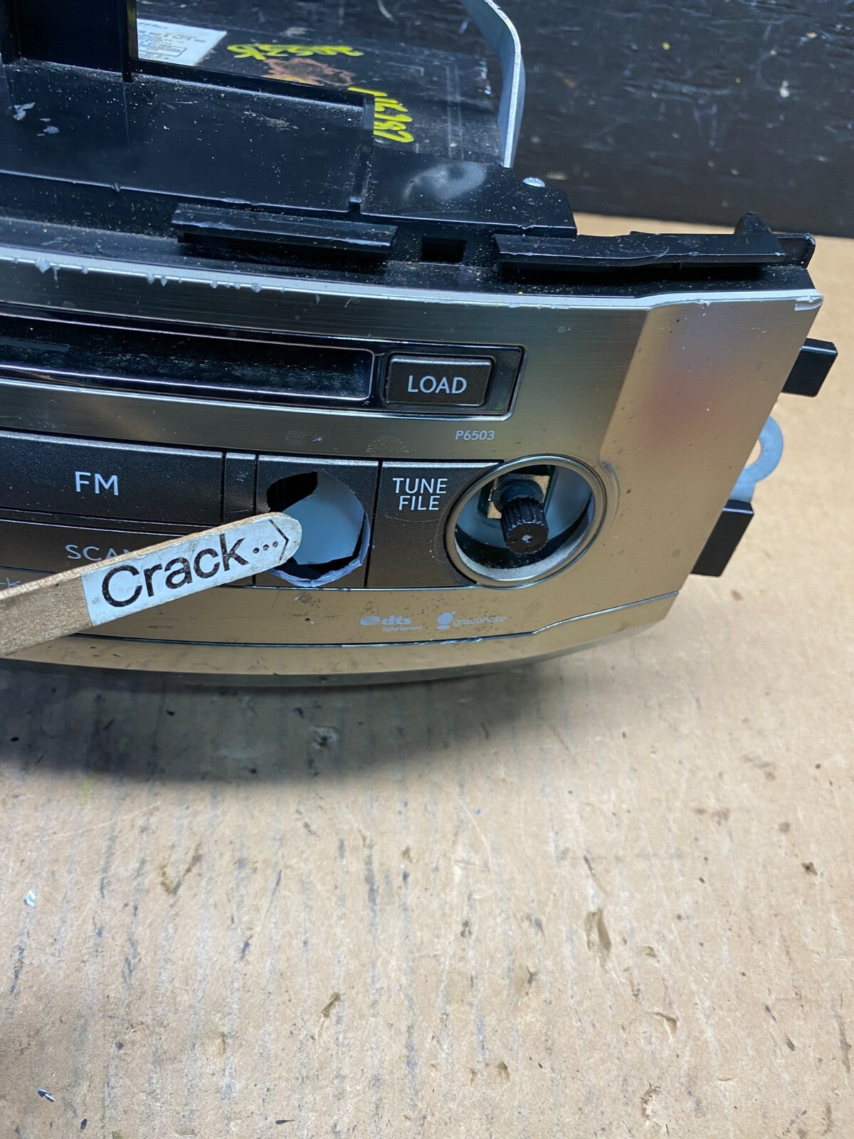 2008 - 2011 Lexus LX570 CD DVD Player Radio Receiver 86120-60a70 N5282 PS2