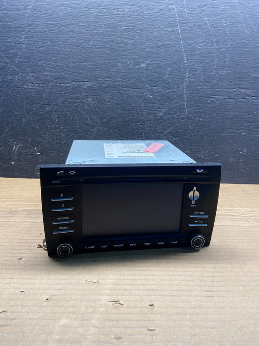 2009 2010 Porsche Cayenne Navigation GPS Screen Radio Stereo AE25370