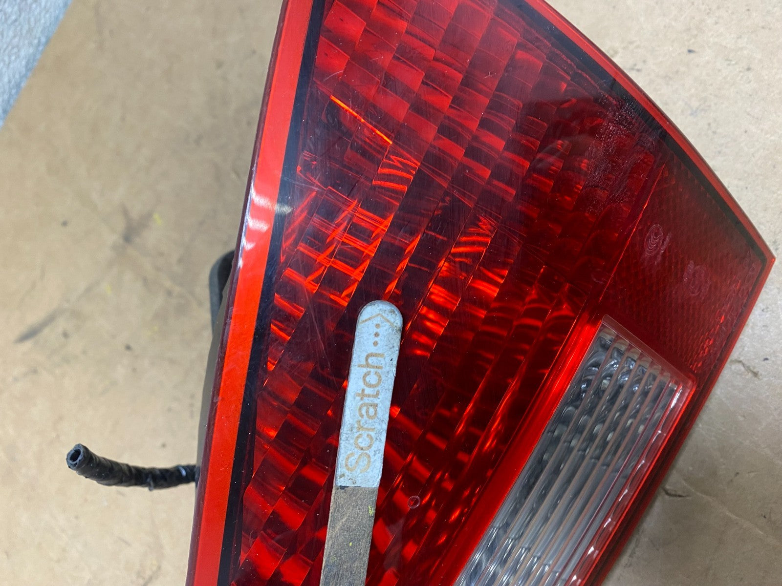 2008 to 2014 Subaru Tribeca Right Passenger RH Tail Light Inner X4756 DW3
