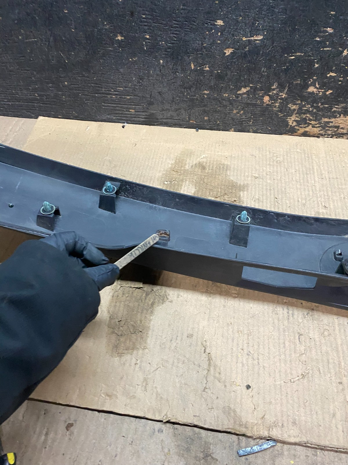 2010 to 2015 Toyota Prius Trunk Rear Tailgate Molding Panel 76801-00900 X3308 DG7