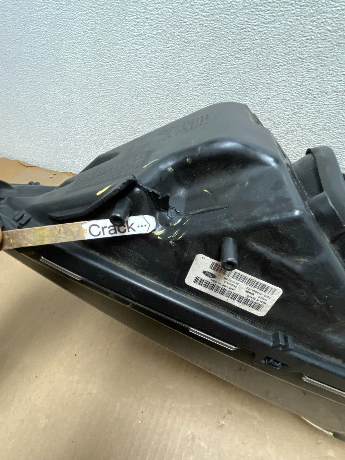 2013 to 2016 Ford Fusion Left Driver Lh Side Headlight AG7921 DW5