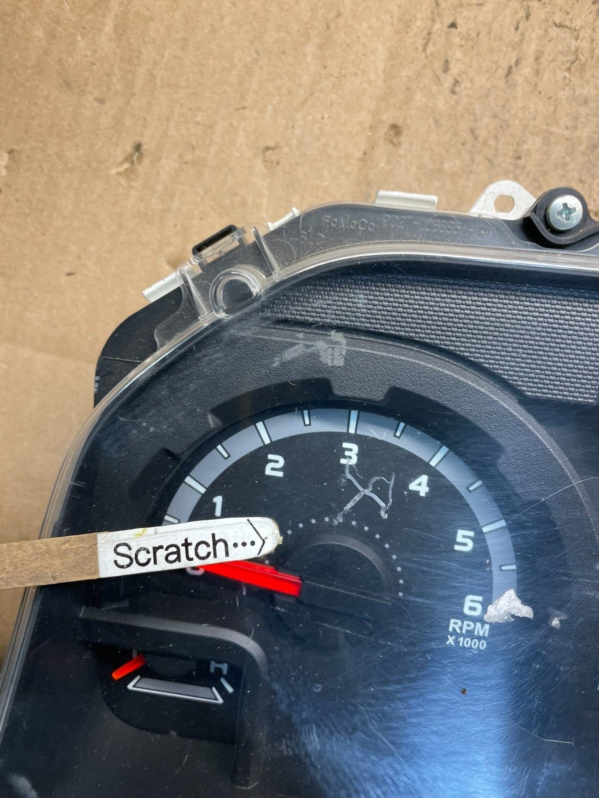 2011 to 2013 Ford E150 E250 E350 VAN Gauge Speedometer Cluster w1453 DG1