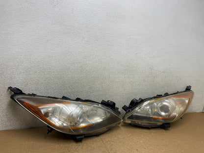 2010-2013 Mazda 3 Halogen Left+Right Side Headlights V3064 DW2