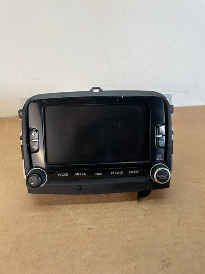 2014 to 2017 Fiat 500L Media Satellite Radio Screen Display ag0810 DG0