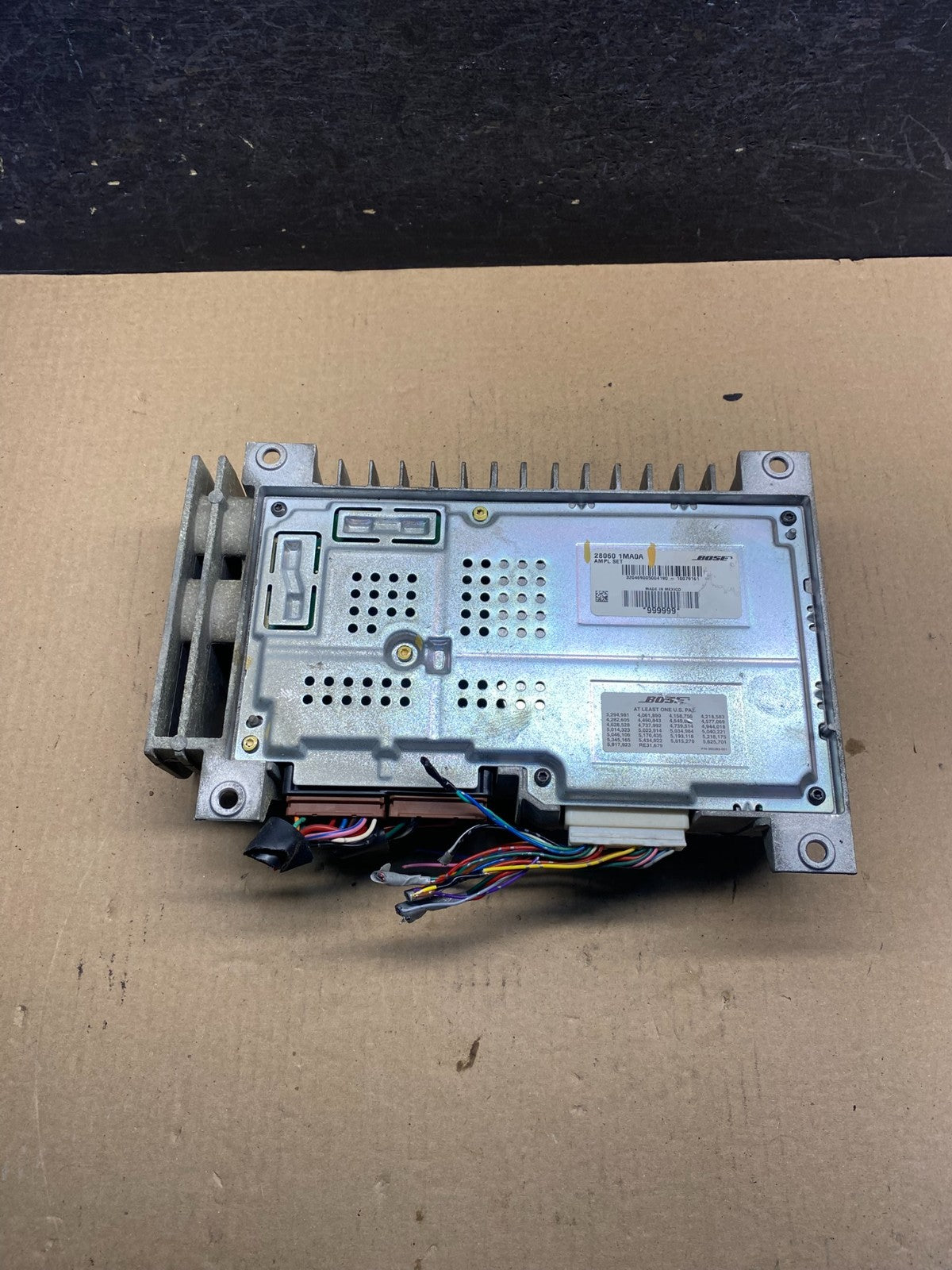 2011 - 2012 Infiniti M37 Bose Stereo Radio Audio Amplifier 280601ma0a ah4602 DG1