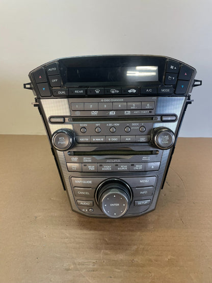 2007 to 2009 Acura Mdx Radio Stereo 6 CD Player Climate Control Pan OE AF5594 DG0