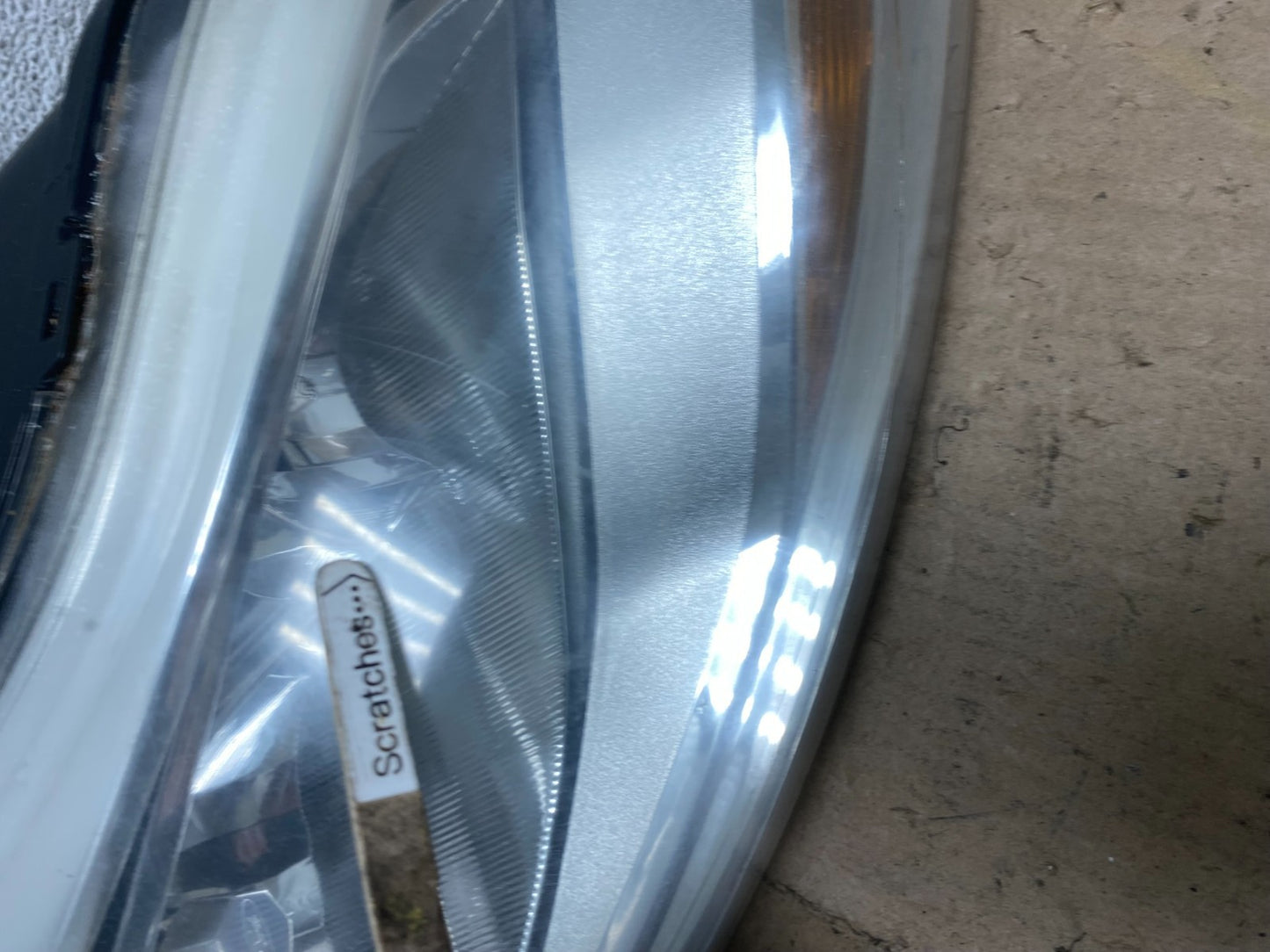 2012 2013 2014 Ford Focus Right Passenger Rh Side Headlight AE6897 DW3