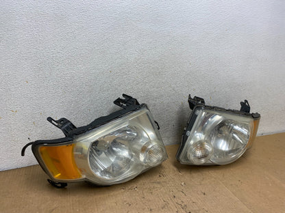 2008 to 2012 Ford Escape Headlights Left+Right Side Set Halogen AI9178 DW2