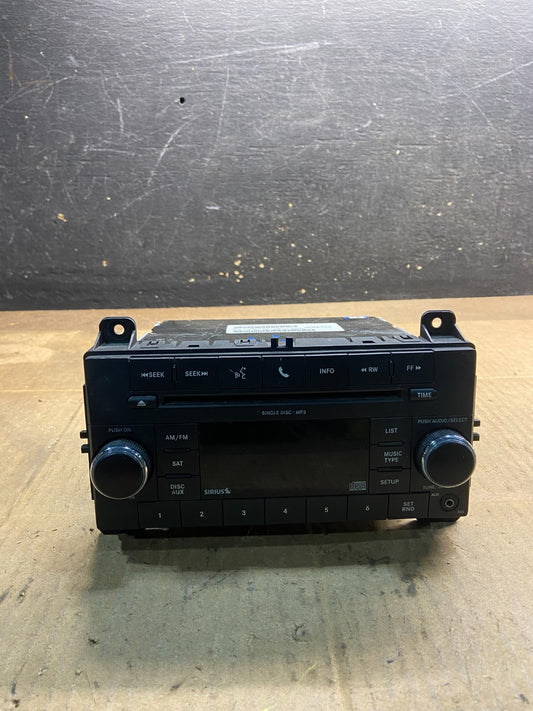 2011-2013 Chrysler Dodge Jeep \Radio Stereo Cd Player P68039290ah Y7287 DG0