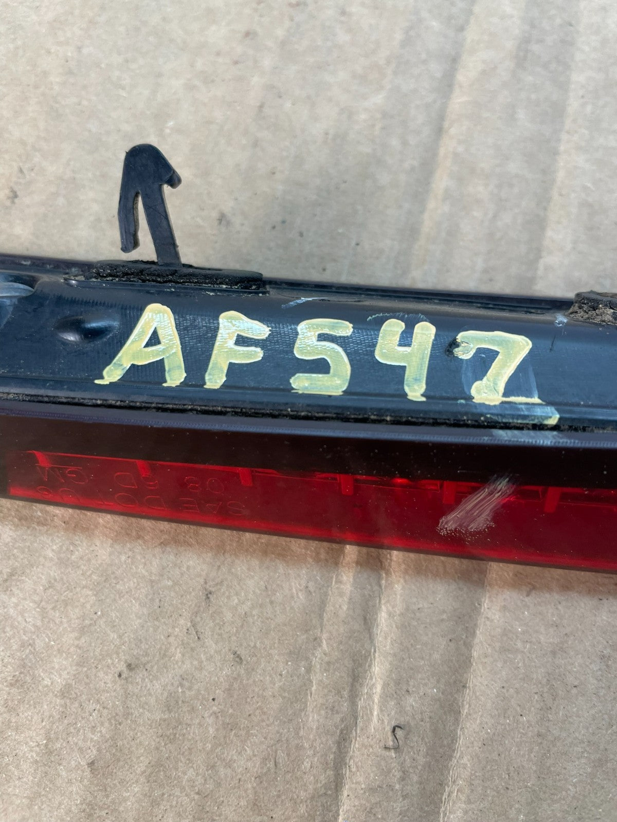 2008-2013 Cadillac Cts Sedan Trunk Lid 3rd Third Brake Tail Light AF5447 DW5