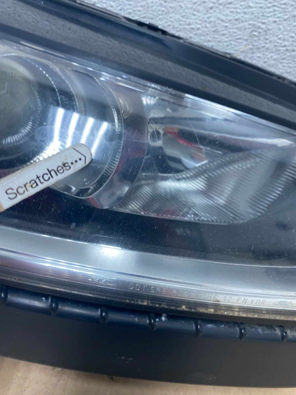 2013 to 2016 Ford Fusion Right Passenger Rh Side Headlight AD7884 DW3