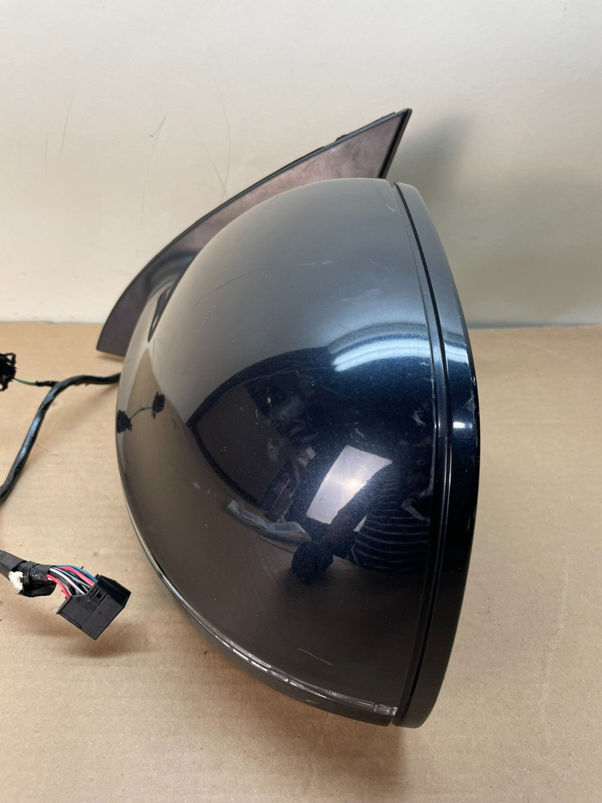 2007 2008 2009 Audi Q7 Left Driver Lh Side View Heated Door Mirror AH8767 DW9