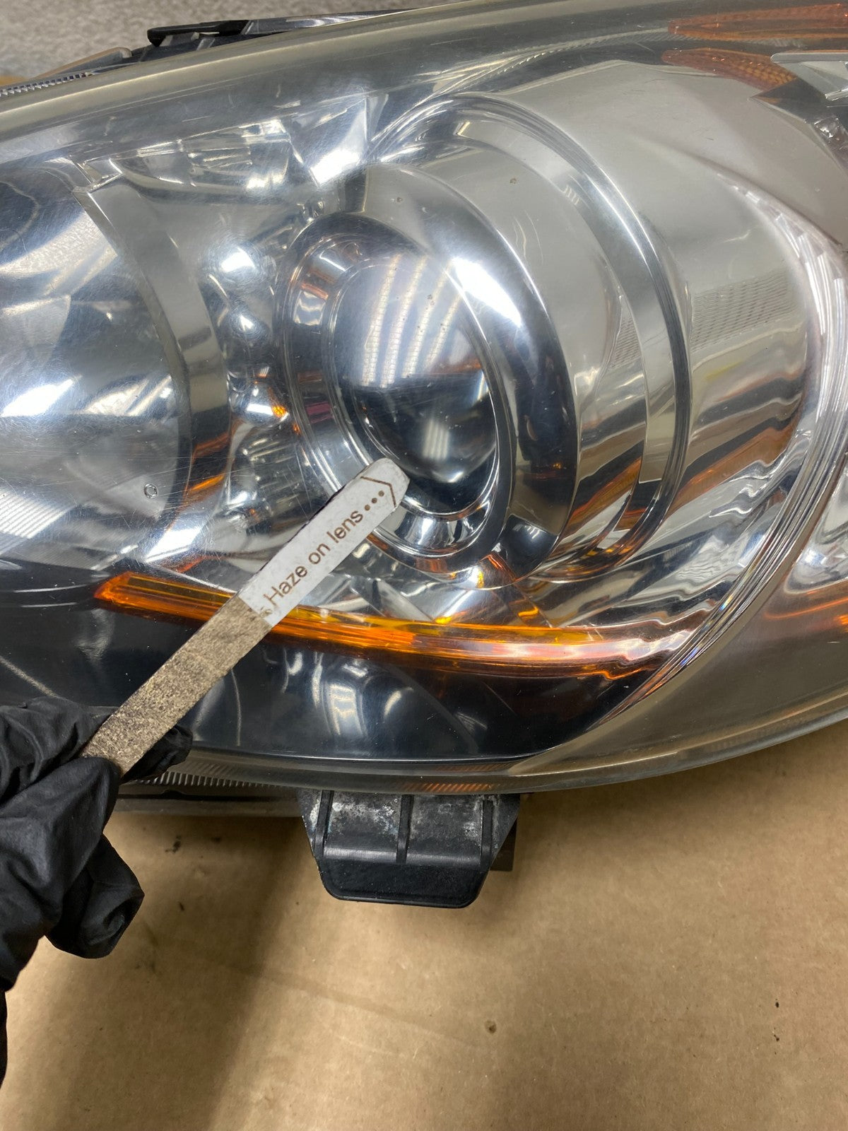 2010 - 2013 Mazda 3 Left Driver LH Halogen Headlight AH8195 DW4