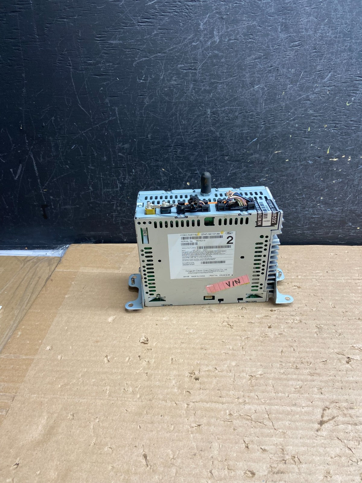 2013 to 2014 Ford Edge AM/FM Radio Reciever ag8516 DG3
