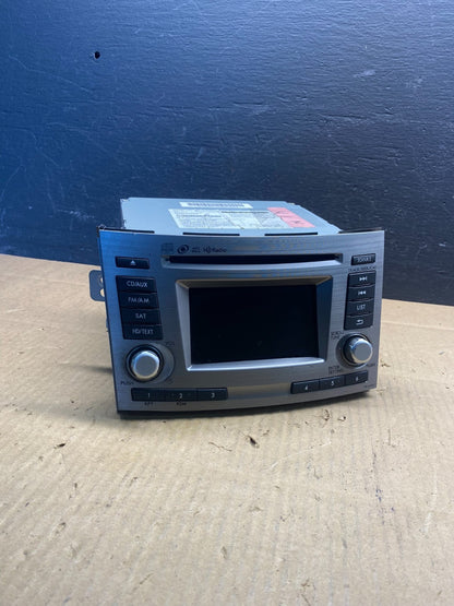 2013 to 2014 Subaru Outback Legacy Am Fm Cd Player AM/FM Radio AD1593 DG0