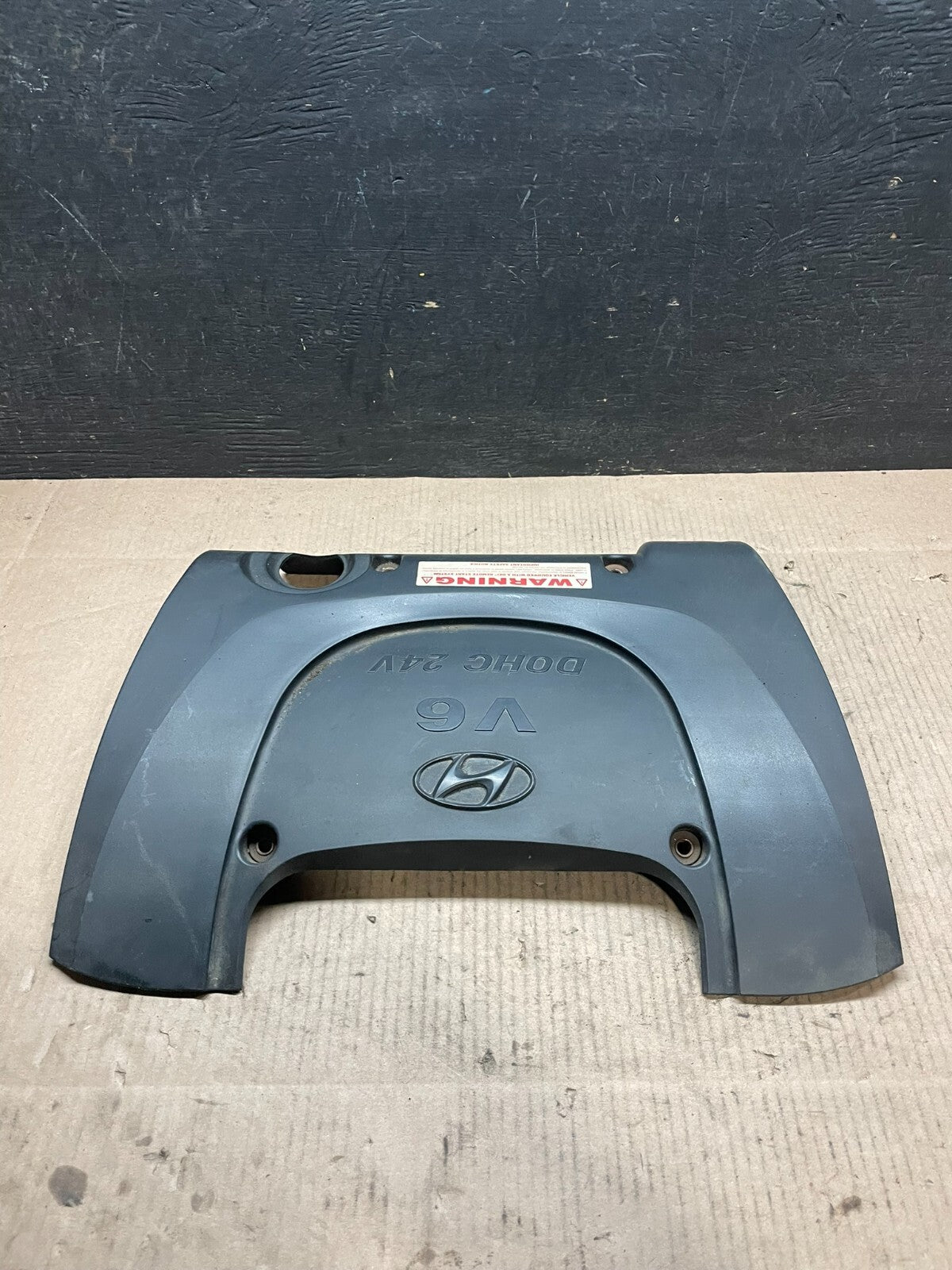 2002 to 2005 Hyundai Sonata 2.4L Engine Trim Cover J6956 PS1