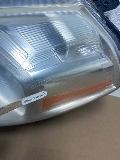 2008 to 2012 Nissan Versa Headlight Halogen Left Driver Lh Side AG5712 DW4
