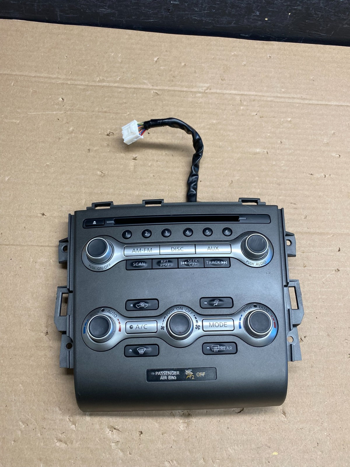 2010 - 2014 Nissan Murano Temperature Climate Radio Control Panel ag5198 DG0