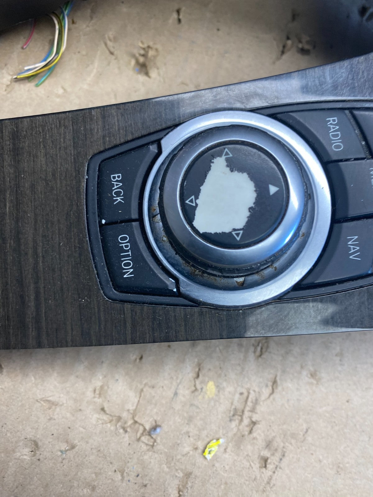 2009 to 2015 BMW F01 740i 750i Center Console Wood Trim  Mode Switches ab2127 DG4