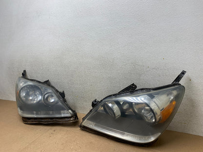 2005 2006 2007 Honda Odyssey Left+Right Set Halogen Headlights W0794 DW1