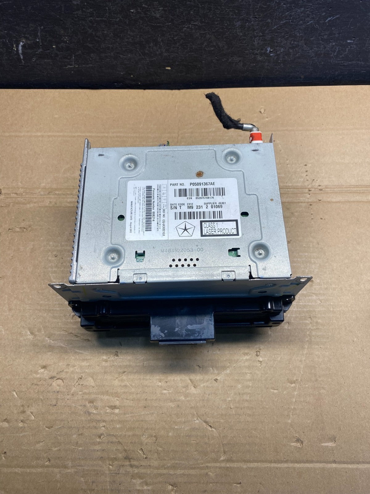 2013 - 2014 Dodge Journey Radio Info Media CD Player Unit AD4964 DG3