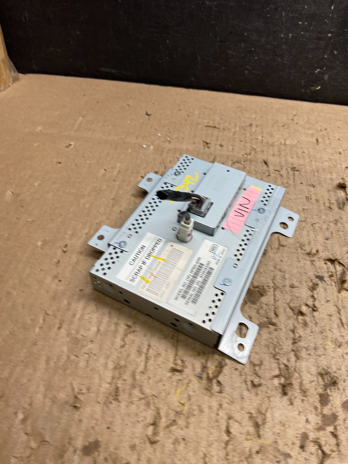 2010 Lincoln Mkz Navigation Radio Display Screen Module t8342 DG5