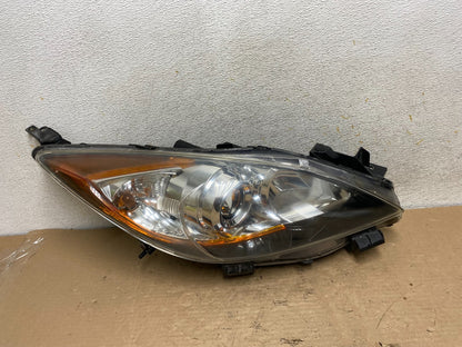 2010 - 2013 Mazda 3 Halogen Right Passenger Rh Side Headlight AI1031 DW0