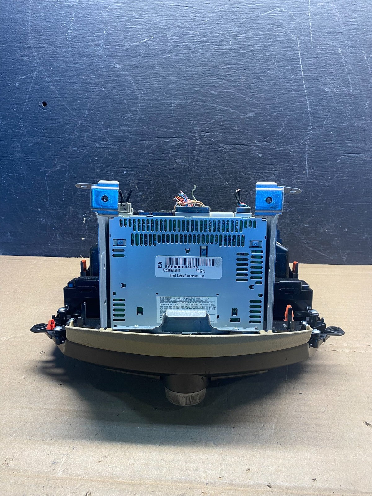 2008 - 2012 Honda Accord Front Radio Control AM./FM CD Climate Control AF3977 DW5
