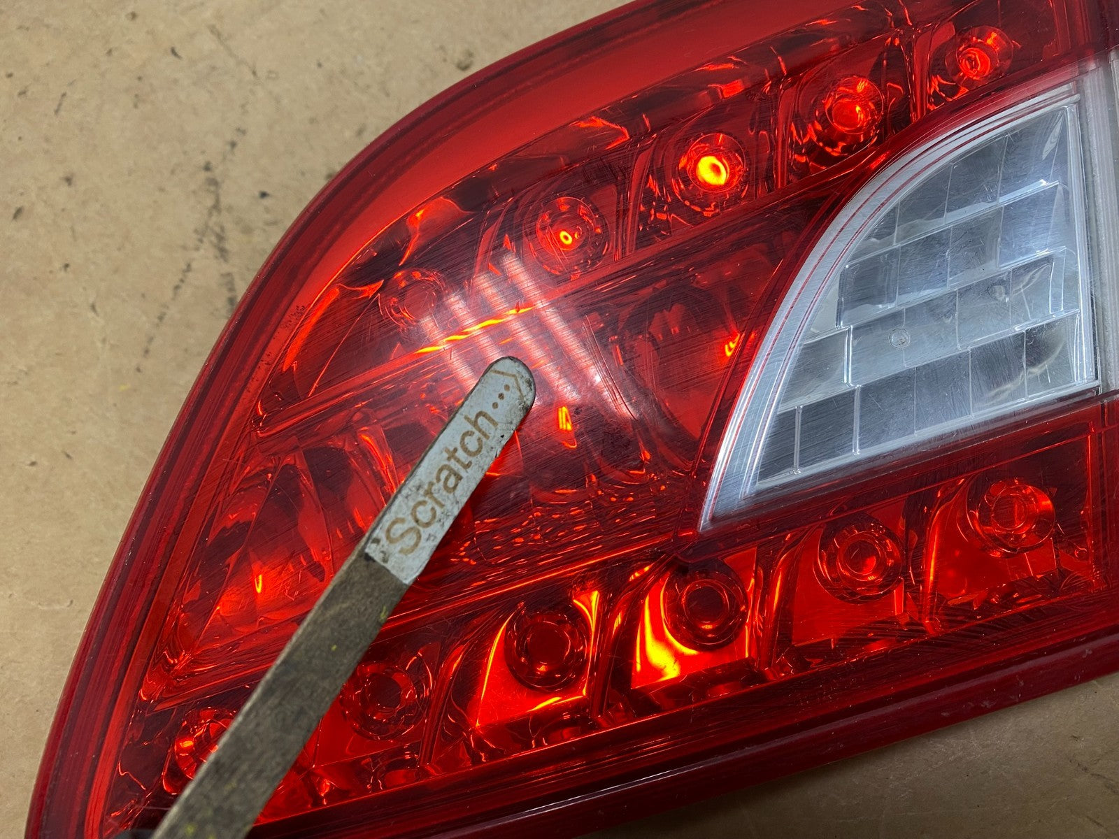 2013 2014 2015 Nissan Sentra Led Right Passenger Inner Tail Light Oem X5123 DW3