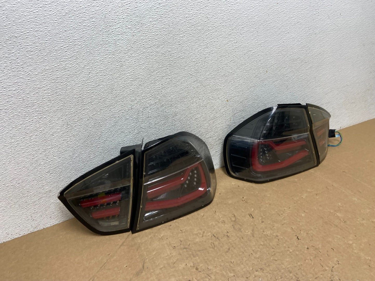 2006 2007 2008 BMW E90 3-Series 4Dr LED Left+Right Side Tail Lights AG11222